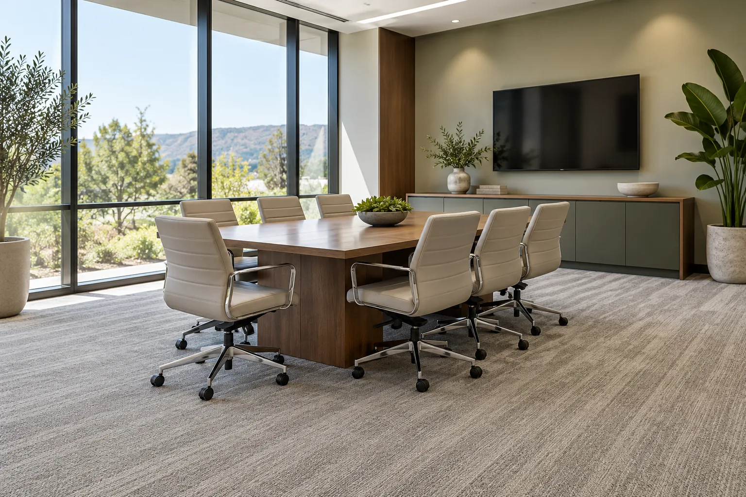 Commercial carpet cleaning
