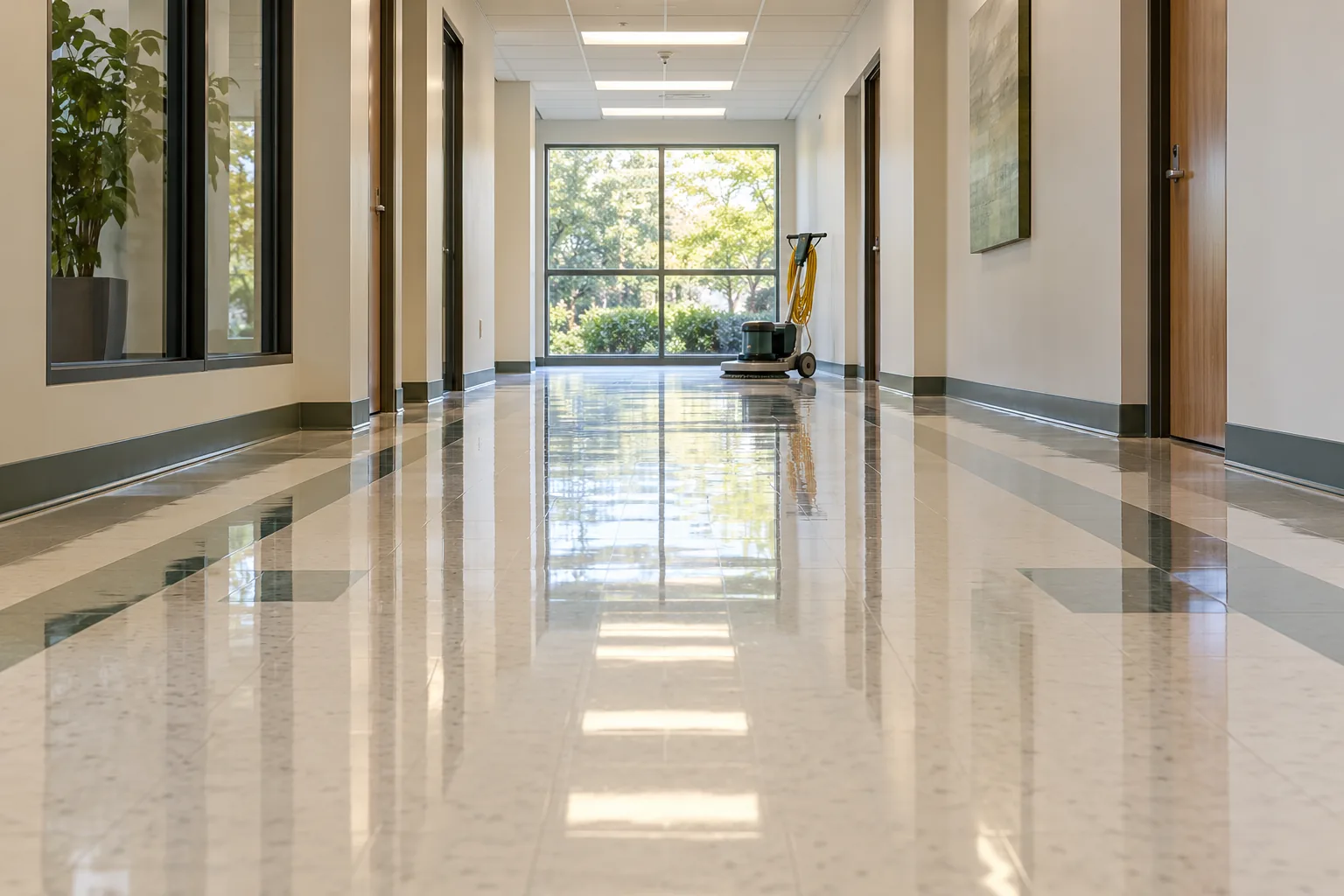 Commercial floor care